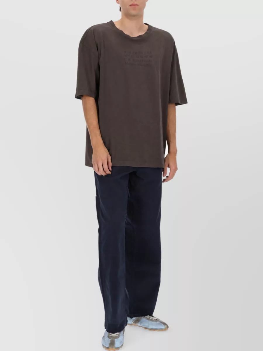 Maison Margiela Straight Leg Jeans Cargo Style Pockets
