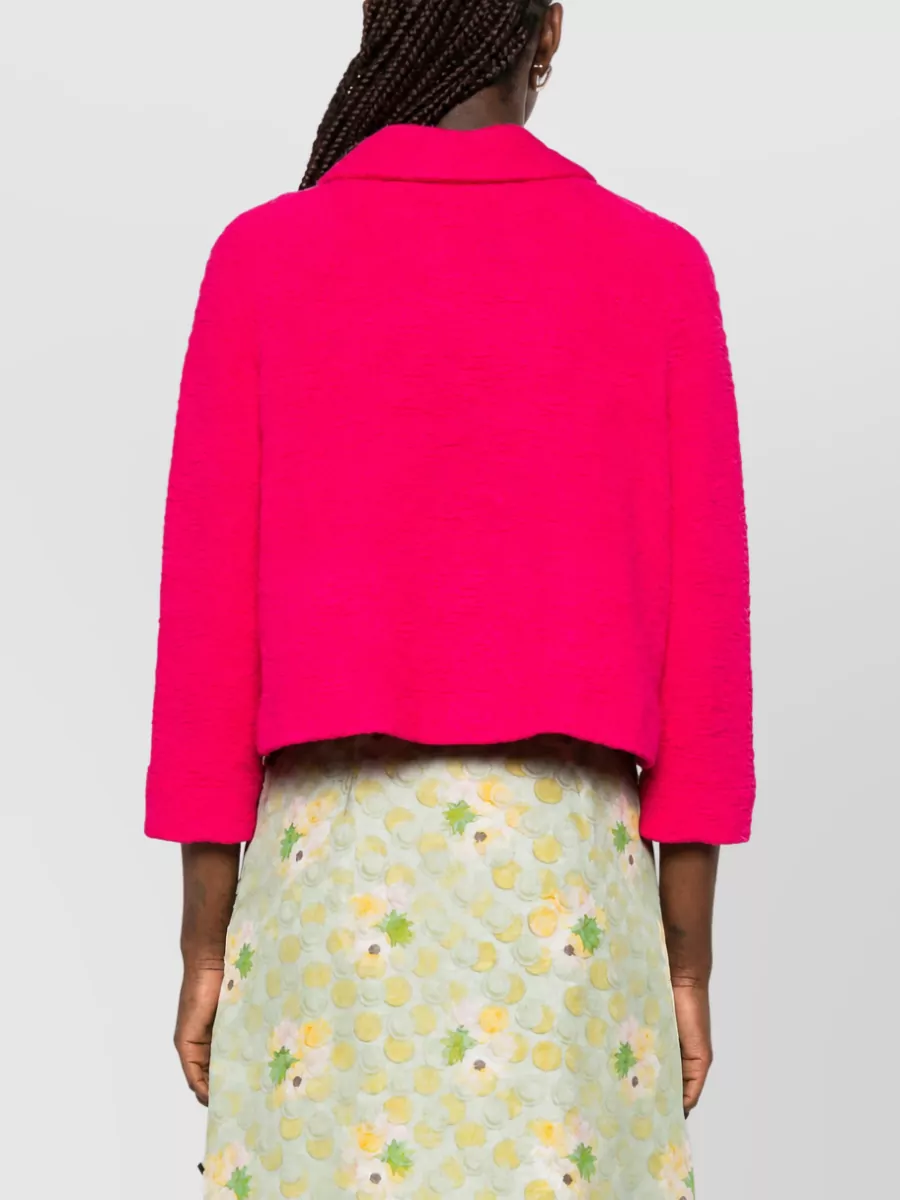 Dries Van Noten Cropped Double Breasted Jacket