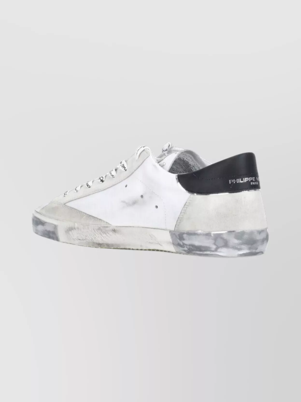 Philippe Model Casual Round Toe Sneakers Logo