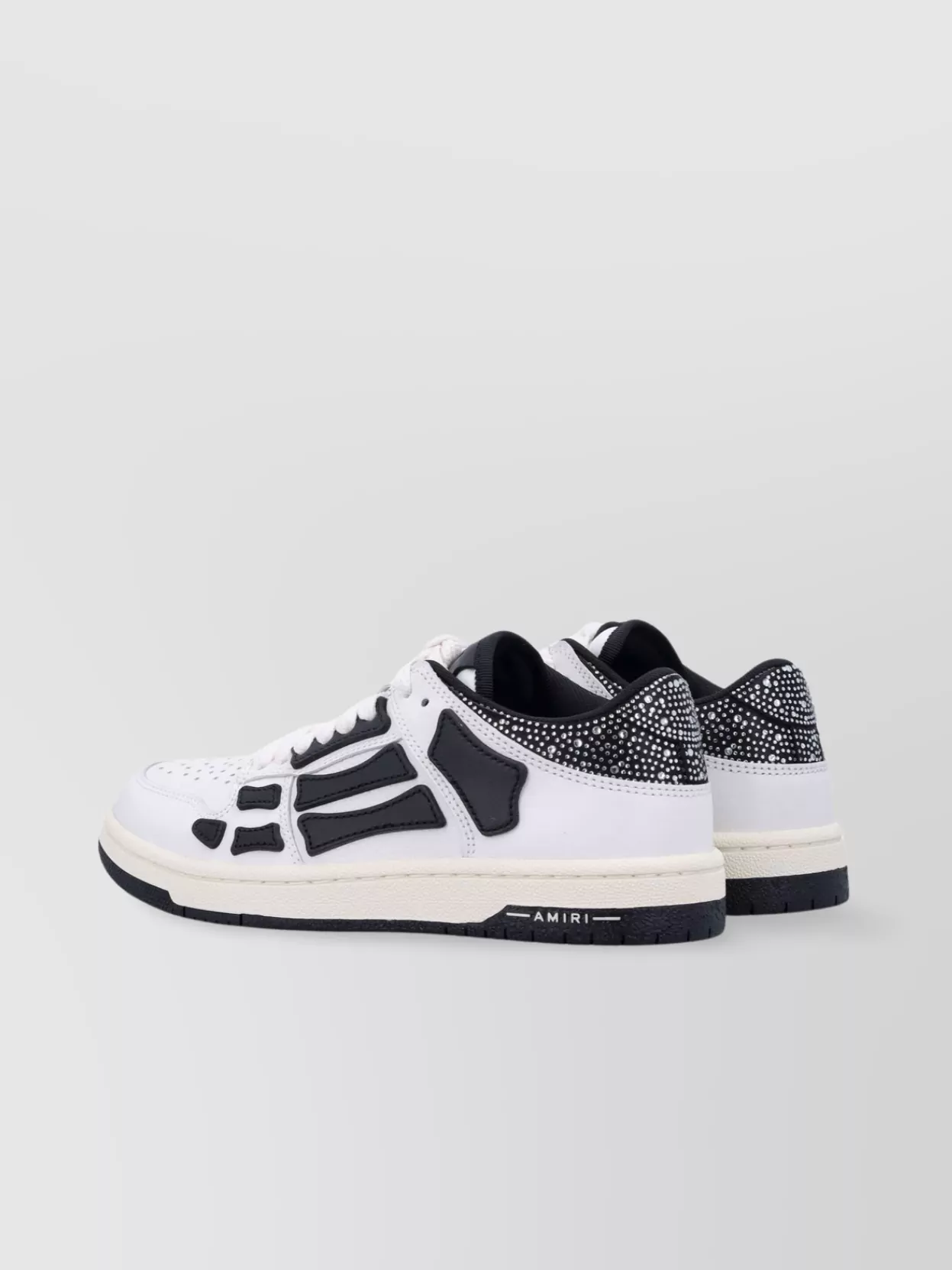 Amiri Low Top Sneakers Featuring Perforated Detailing