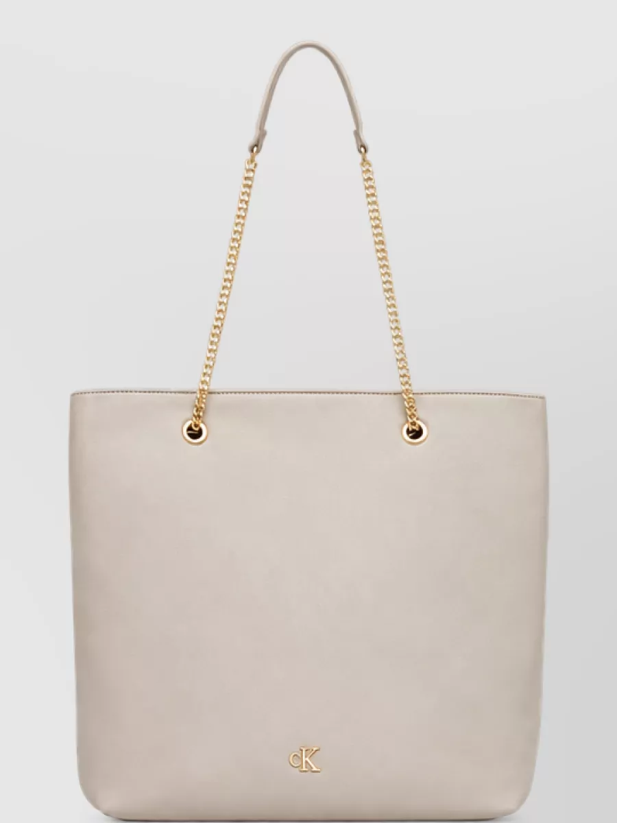 Calvin Klein polyethylene tote bag