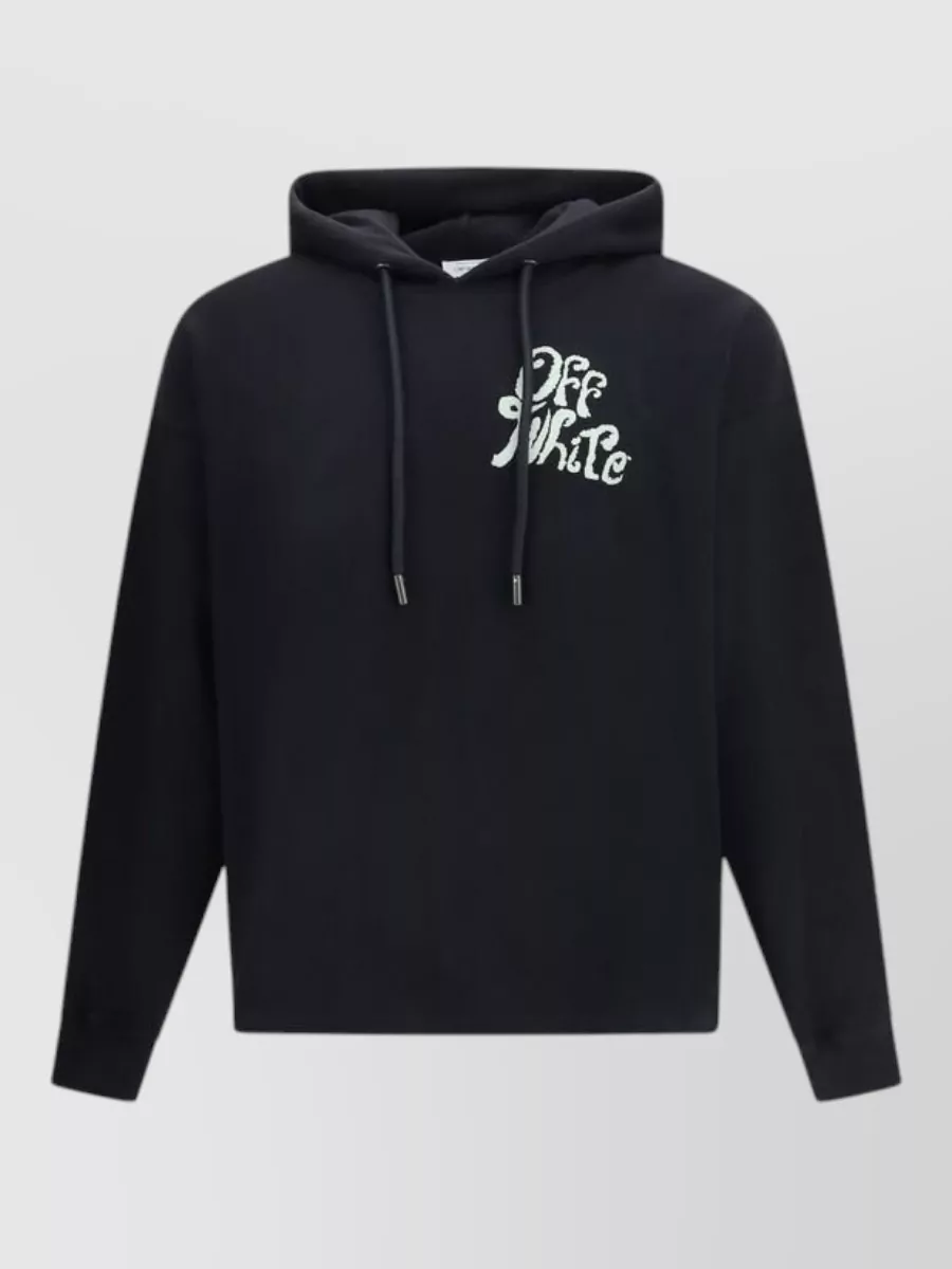 Off-White cotton hoodie