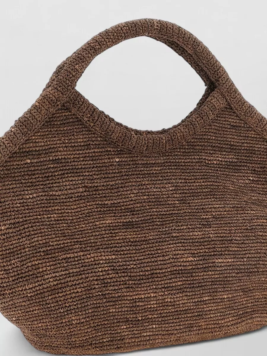 Ibeliv Raffia Basket Beach Bag