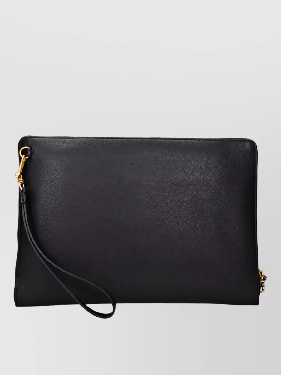 Balenciaga Neo Classic Leather Clutch Bag