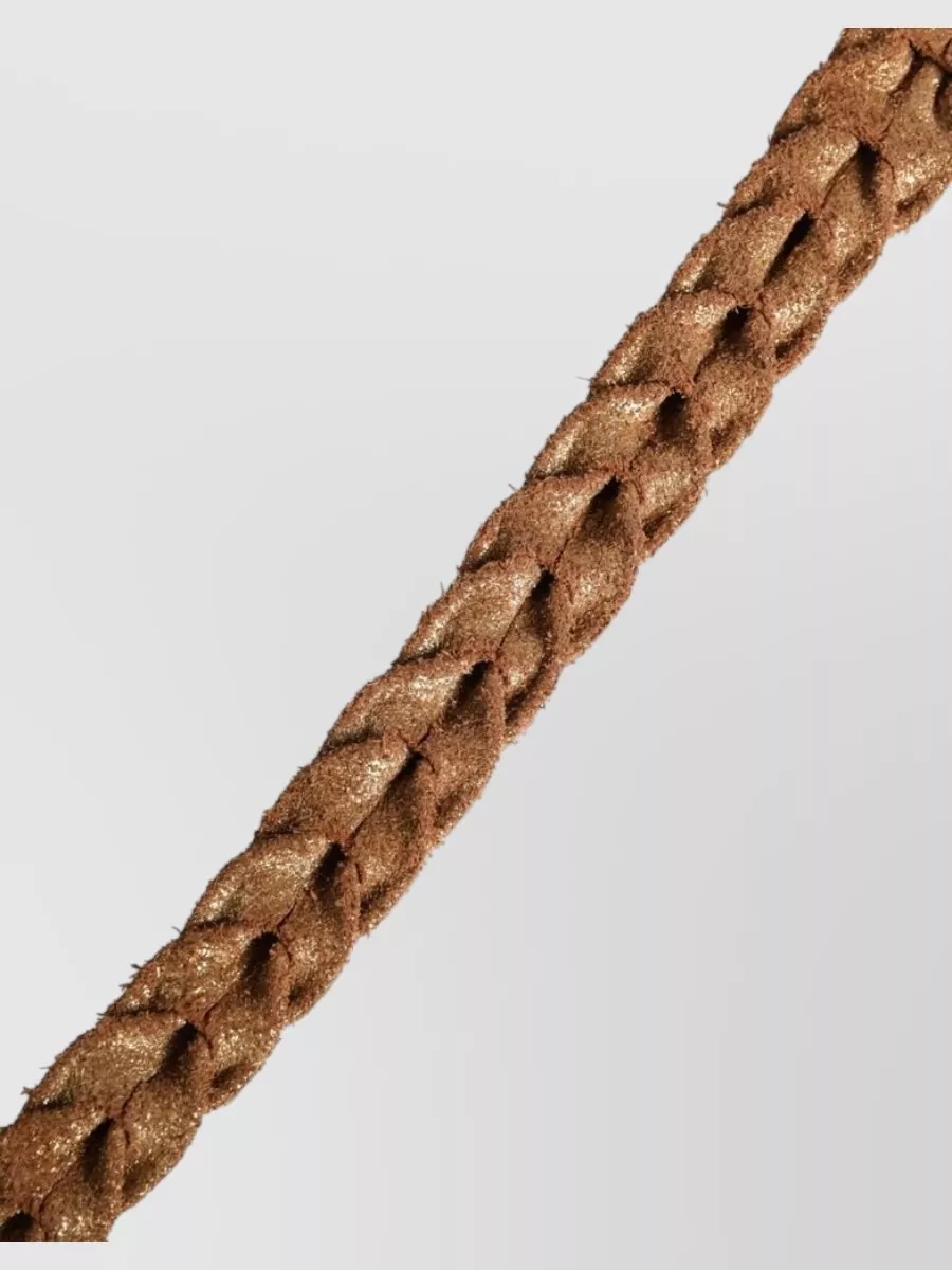 Ermanno Scervino Leather Braided Belt