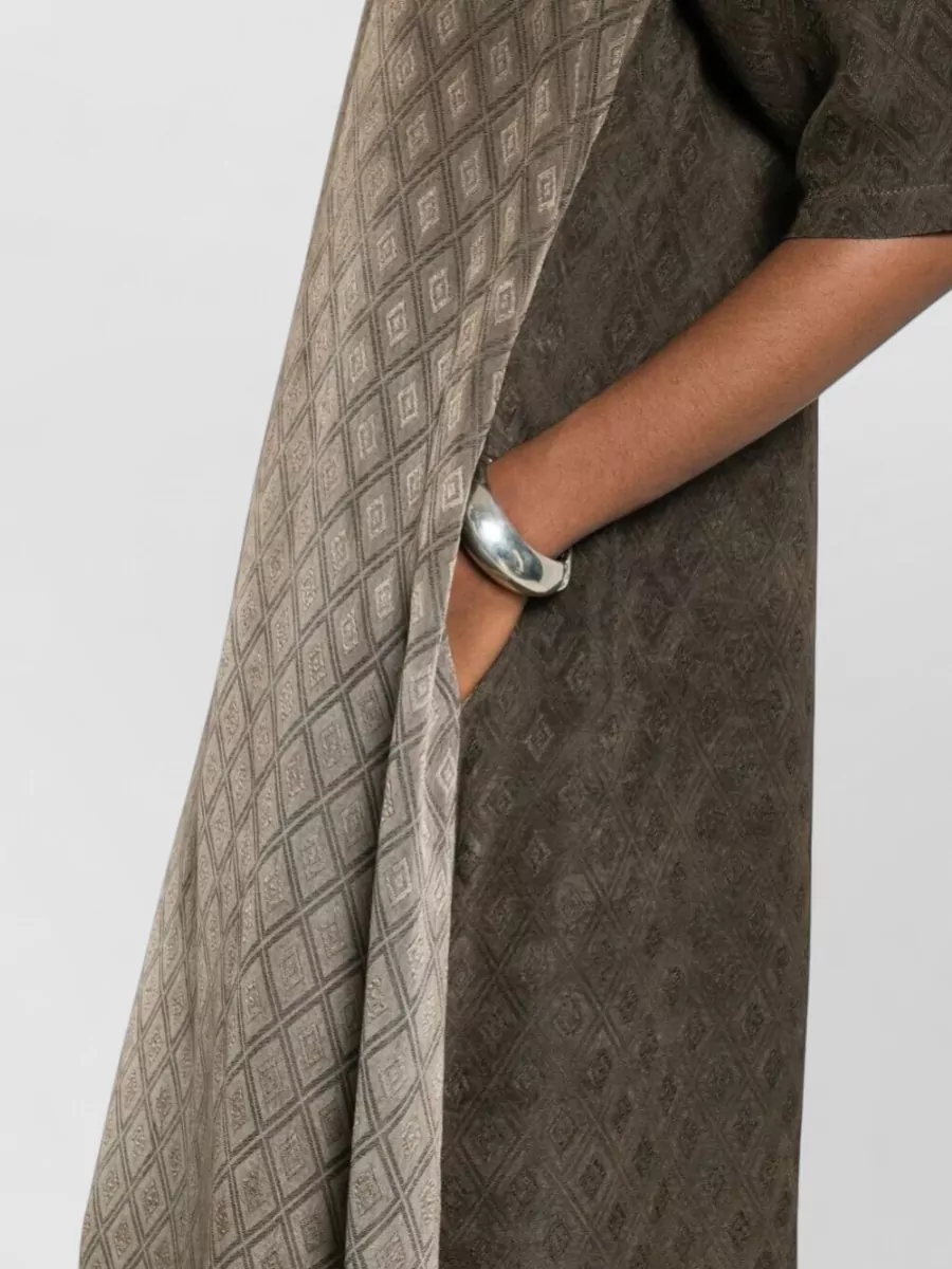 Uma Wang Cupro Knee-Length Dress