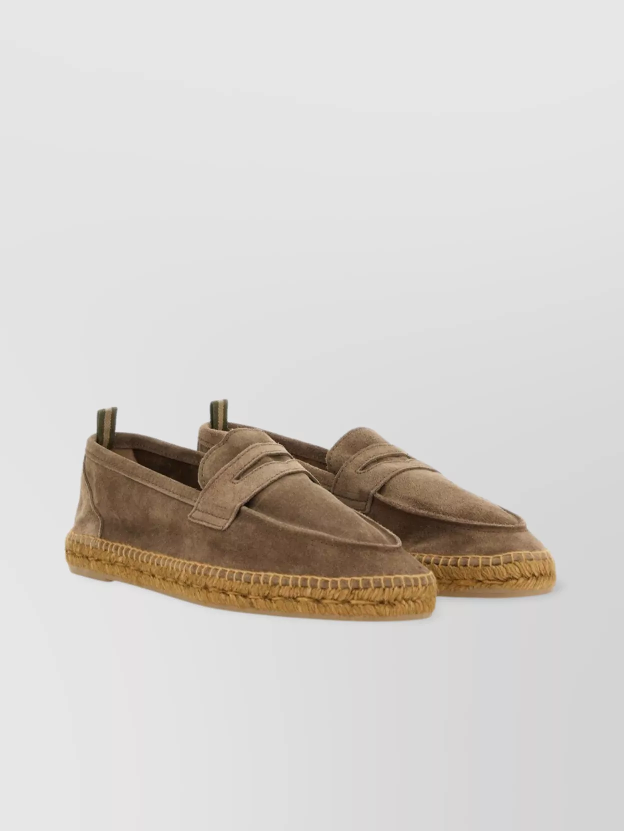 Castaner "Nacho" Suede Penny Strap Espadrille