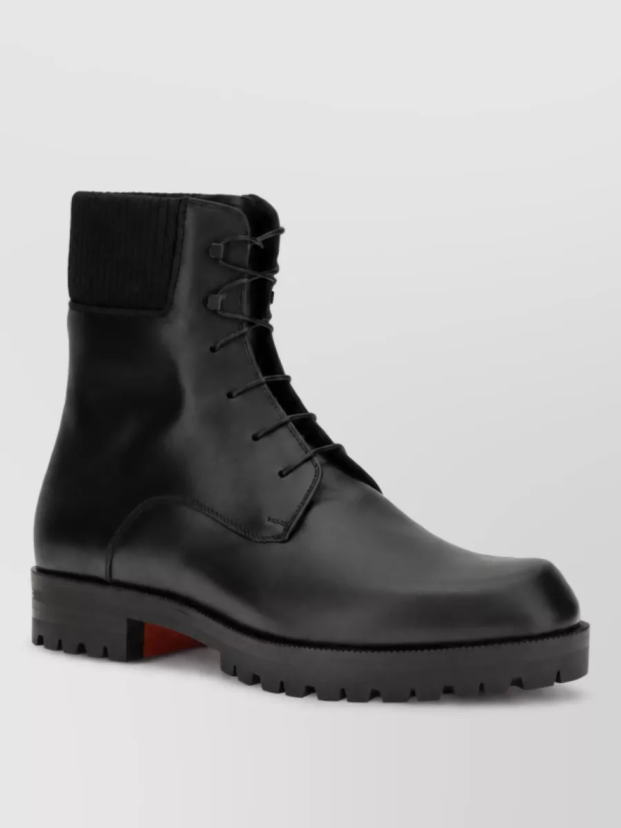 Christian Louboutin leather ankle boots