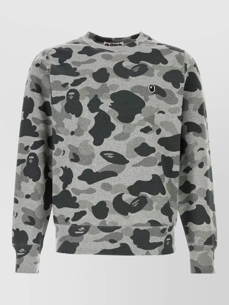 Bape printed cotton t-shirt