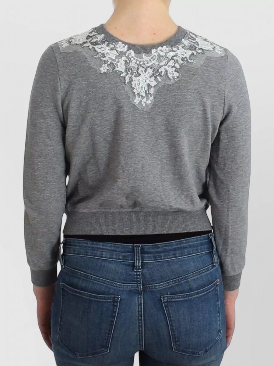 Ermanno Scervino Cropped Lace Cardigan