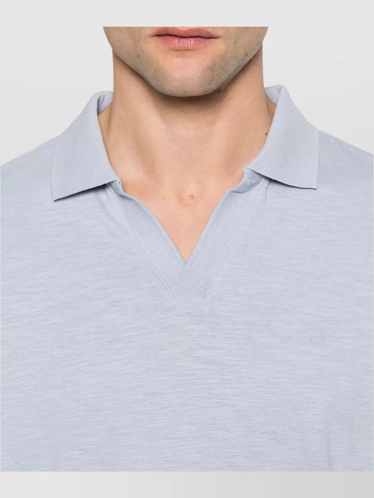 Calvin Klein Cuban Collar Polo Shirt