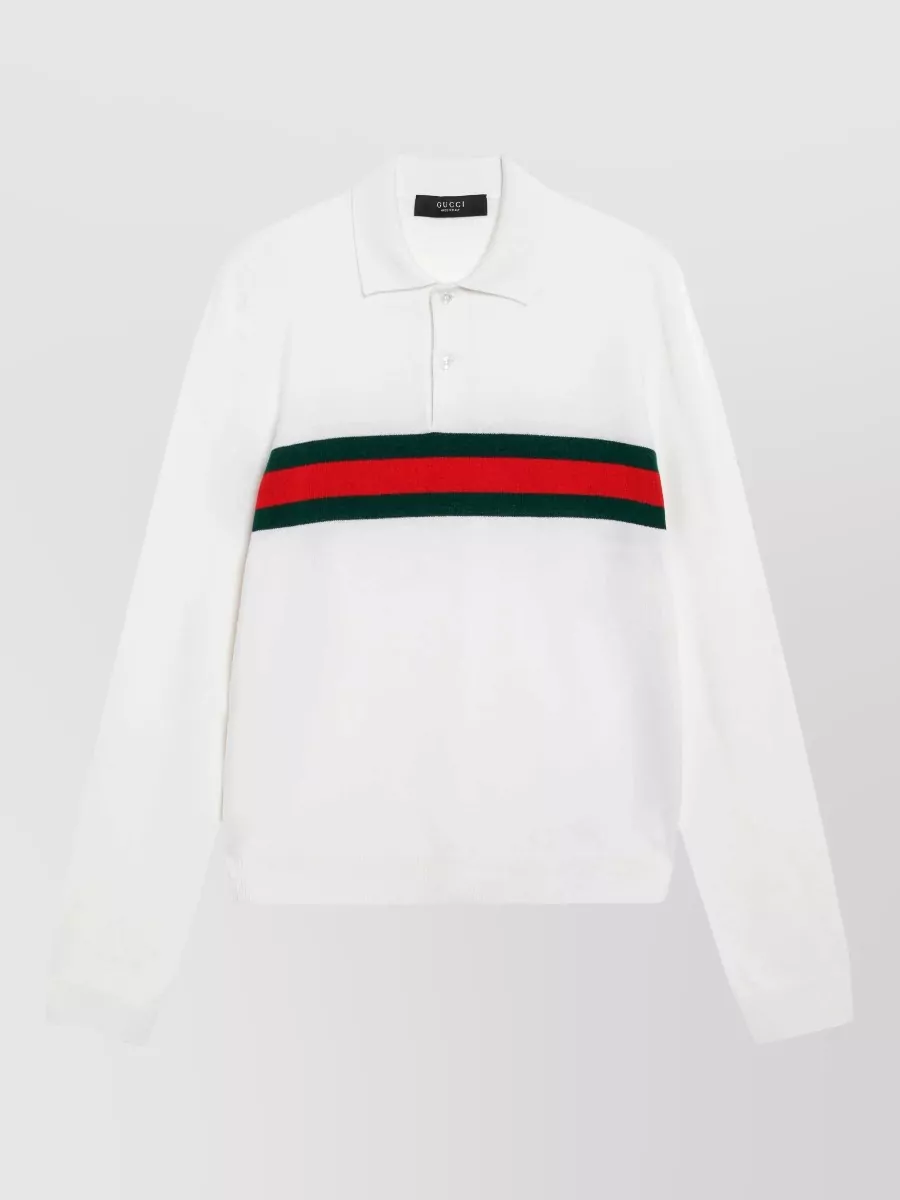 Gucci cashmere polo sweater