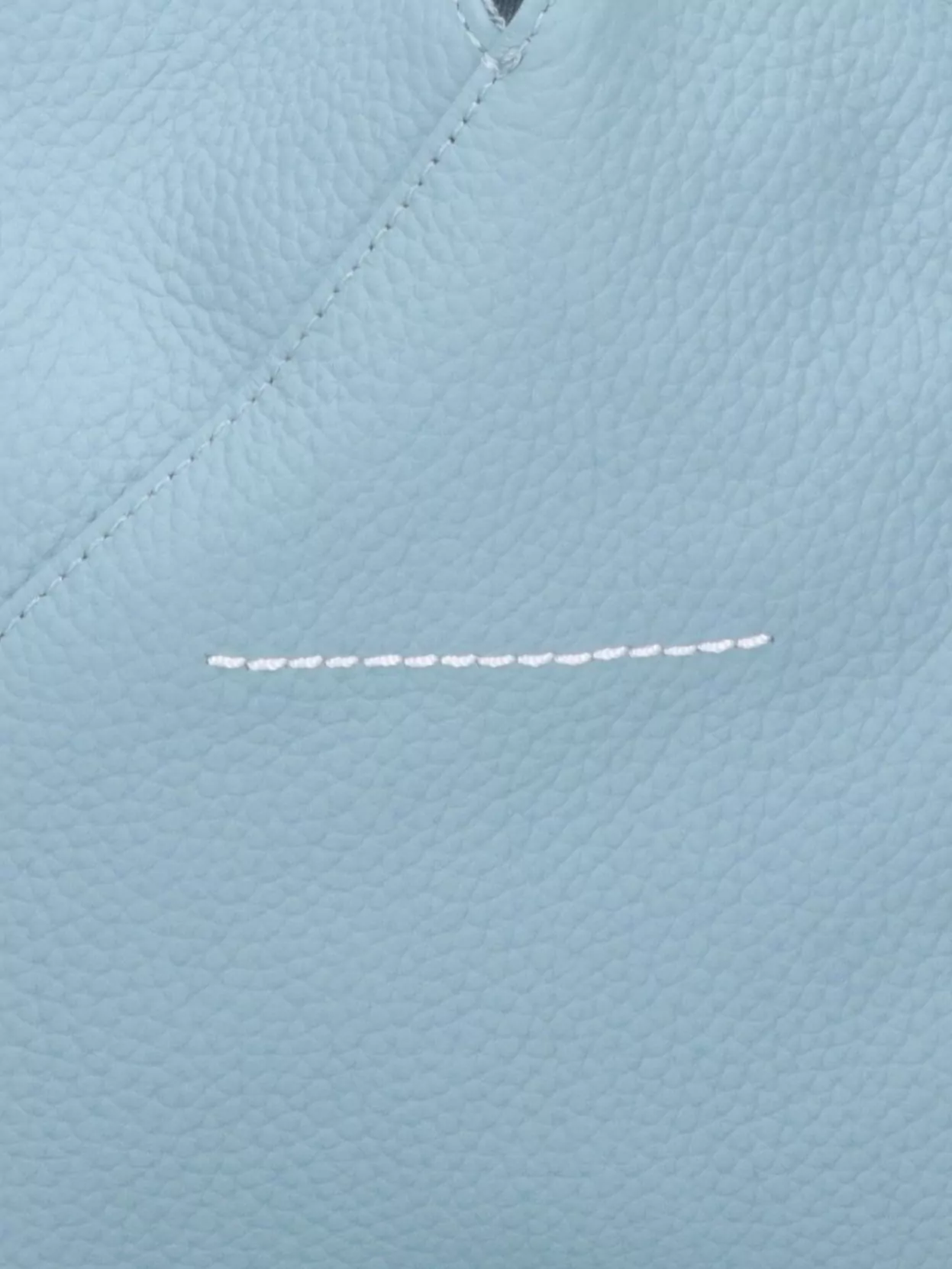 Mm6 Maison Margiela Soft Stitch Textured Top Handle Tote Bag
