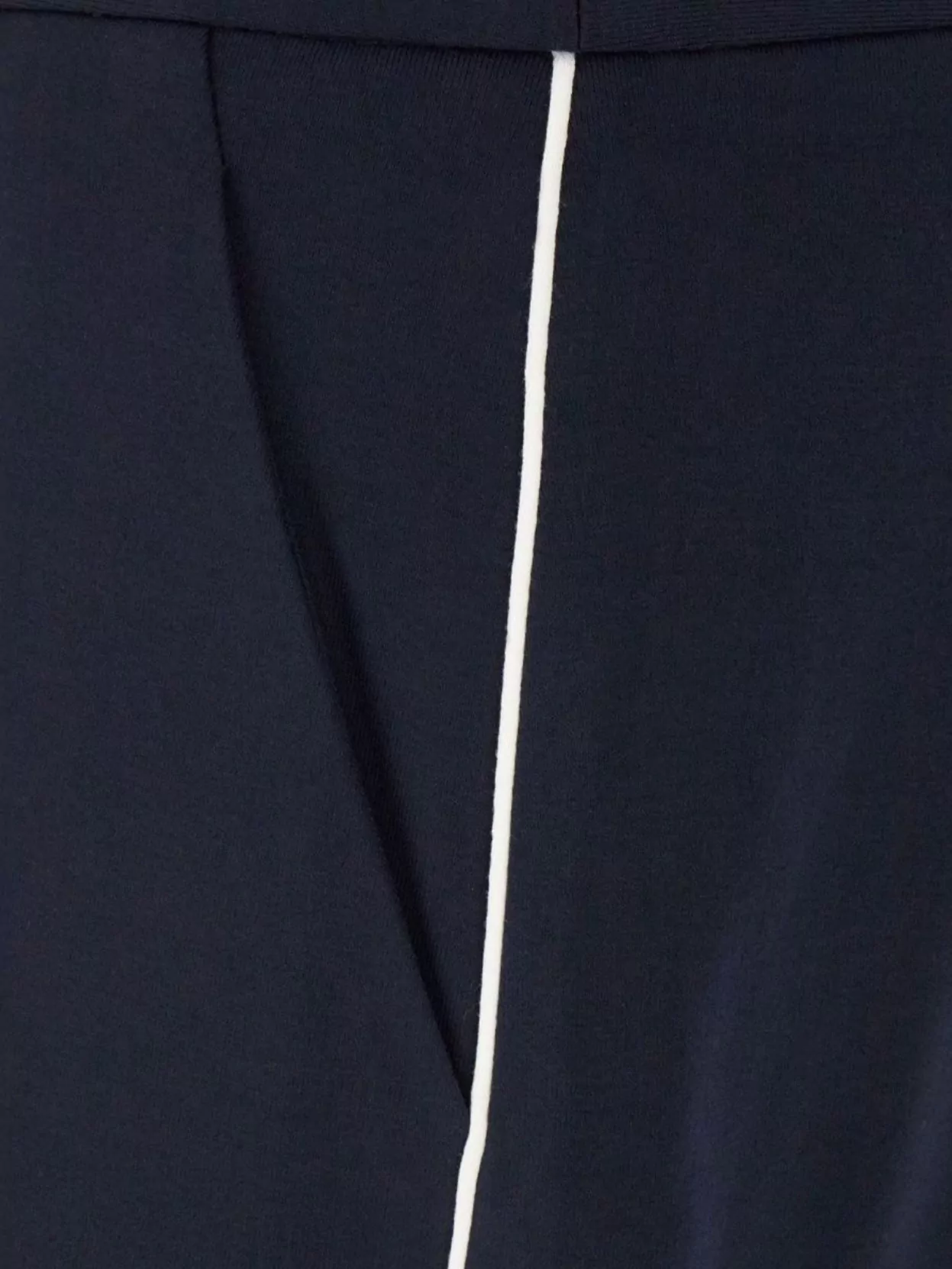 Circolo 1901 Embroidery Detail Stretch Cotton Wide-leg Trousers In Blue