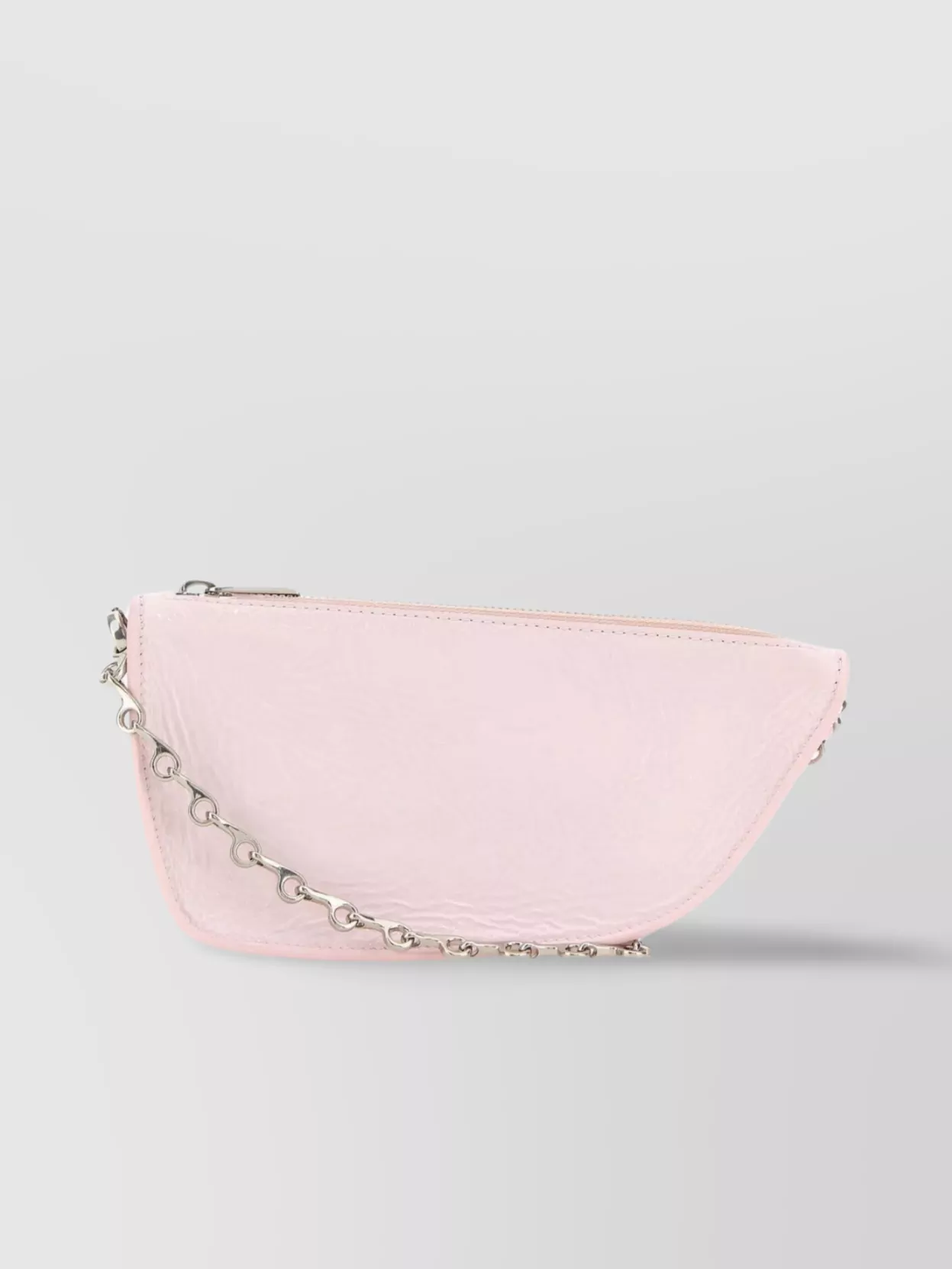 Shop Burberry Micro Shield Leather Shoulder Bag In Pastel