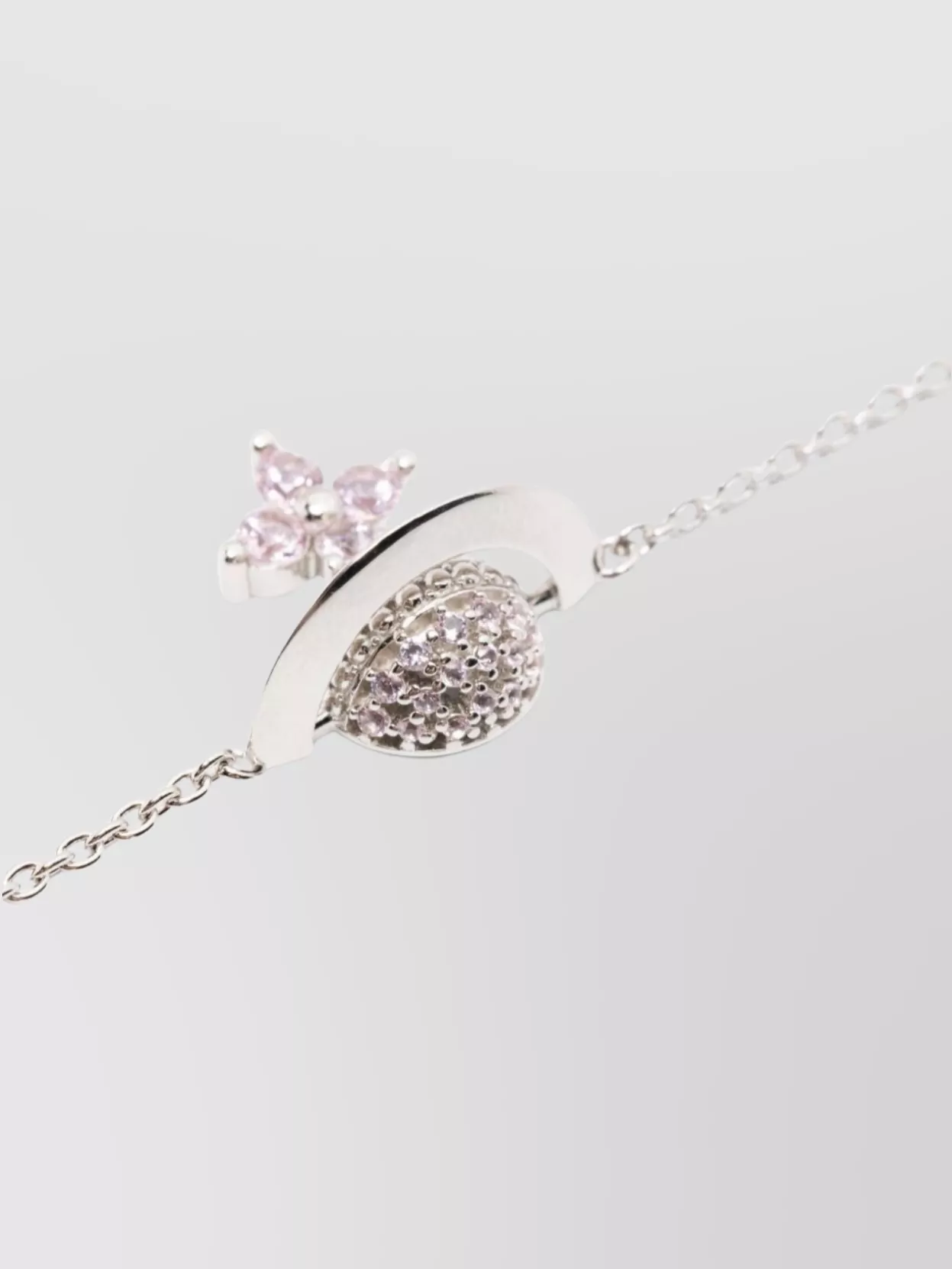 Vivienne Westwood Adjustable Chain Bracelet Embellished Detail