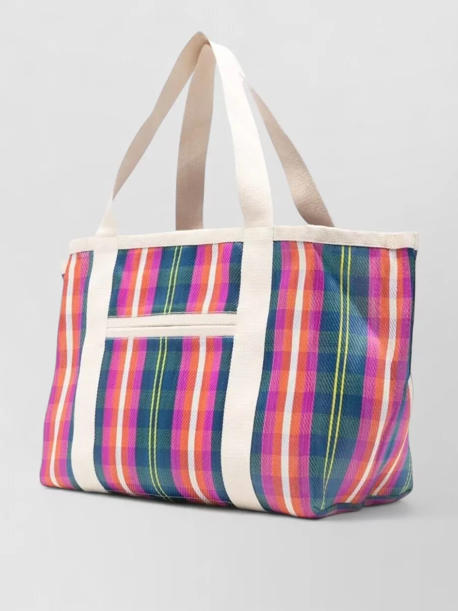 Isabel Marant Darwen Striped Tote Bag