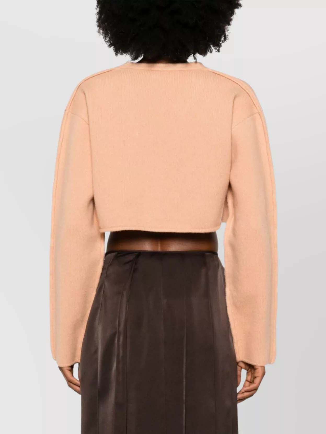 Marni Short Knit V-Neck Cardigan