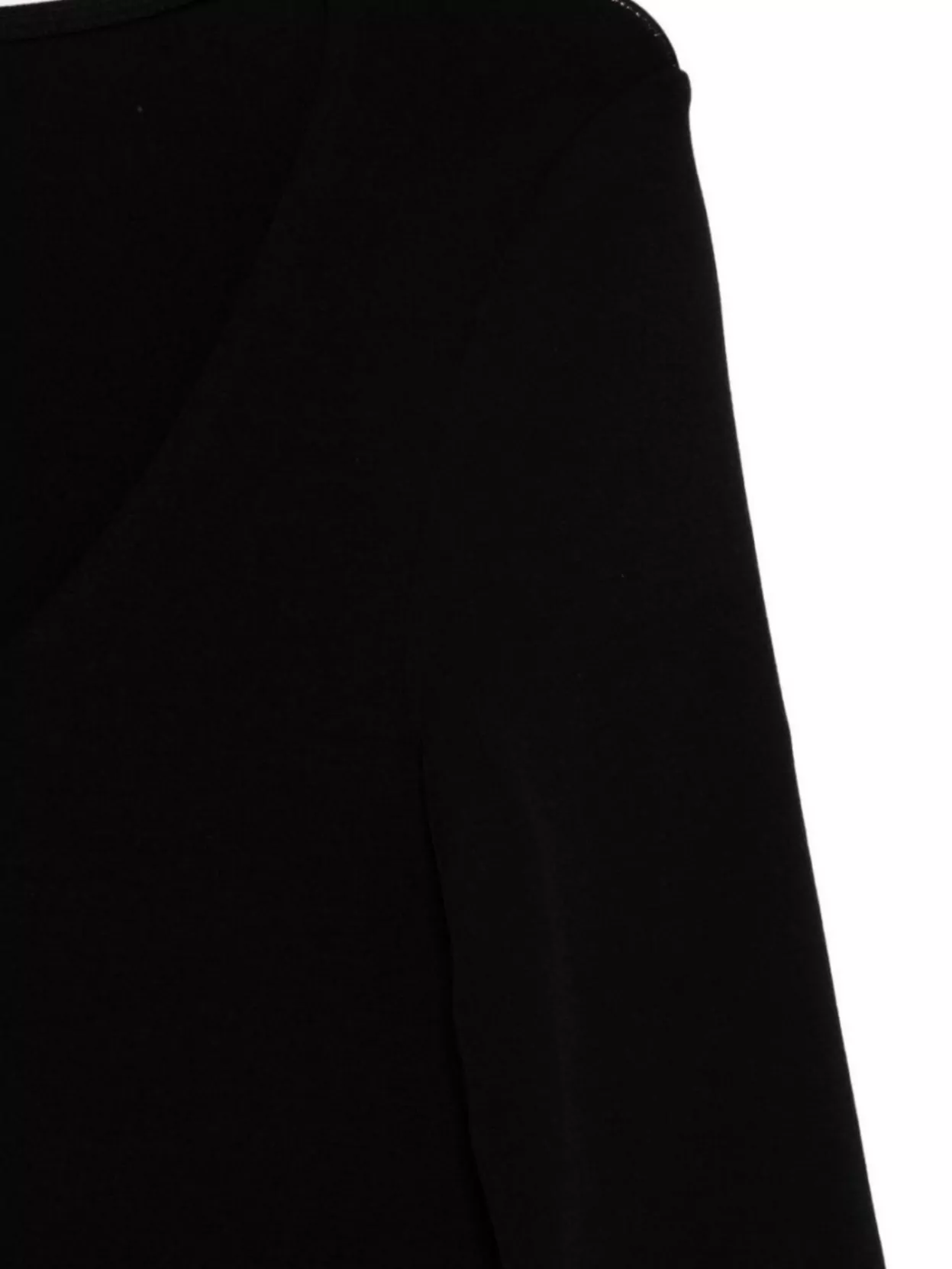 Wolford Scoop Neckline Half-Length Sleeves Stretch Bodysuit