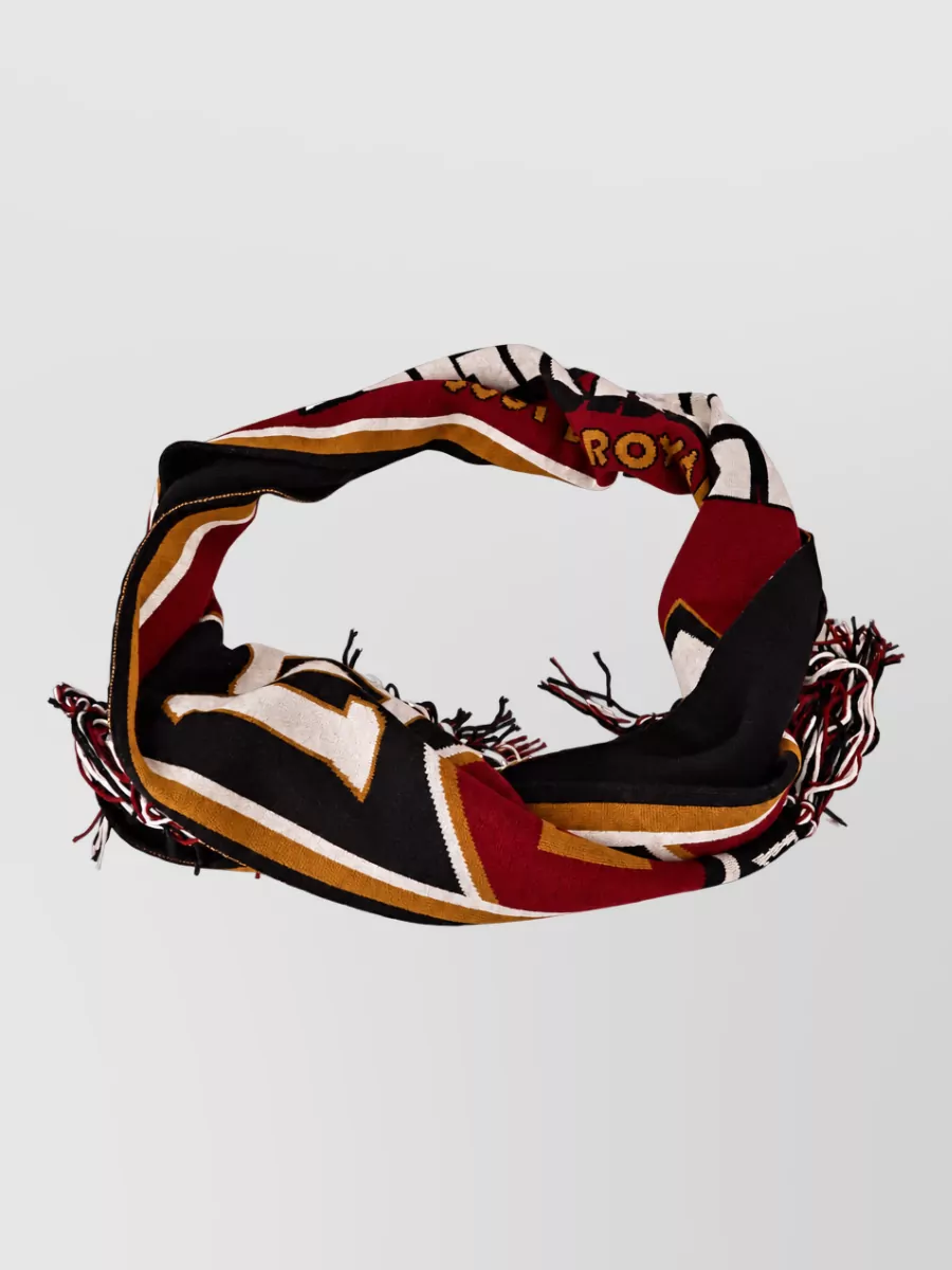 Dolce&Gabbana Wool Cashmere Knit Scarf