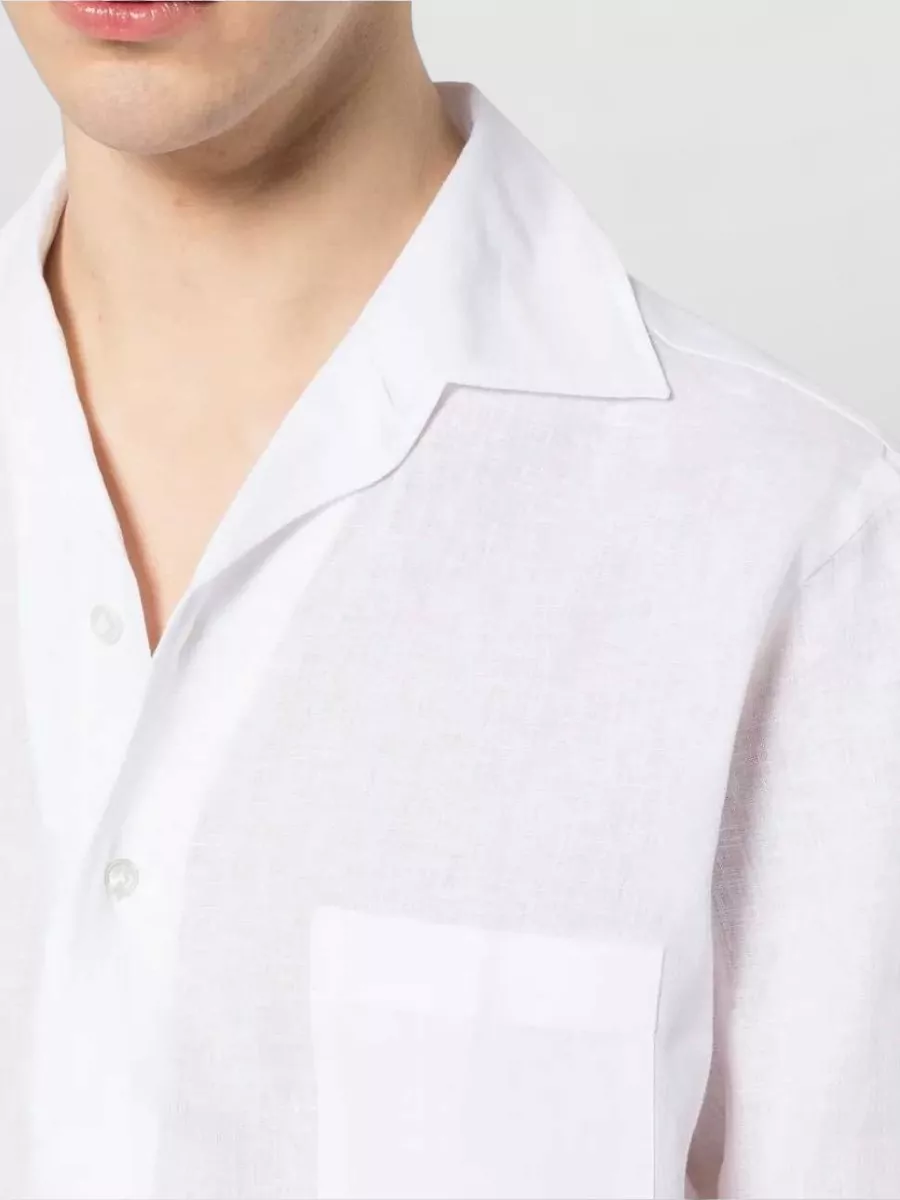 Lardini Mens Shirt Chest Pocket Long Sleeves