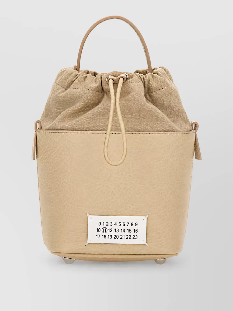 Maison Margiela 5Ac Leather Bucket Bag