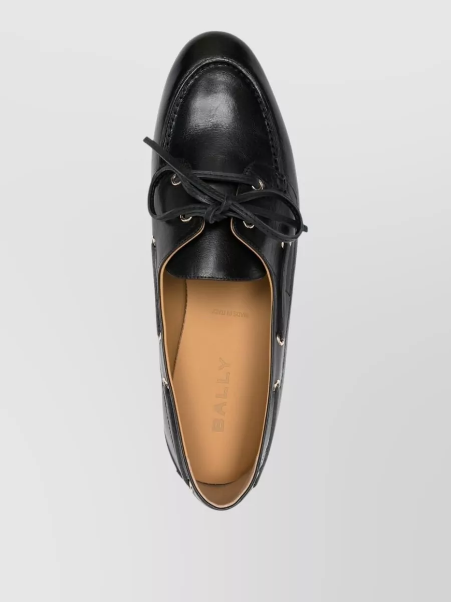 Bally Leather Boat Shoes