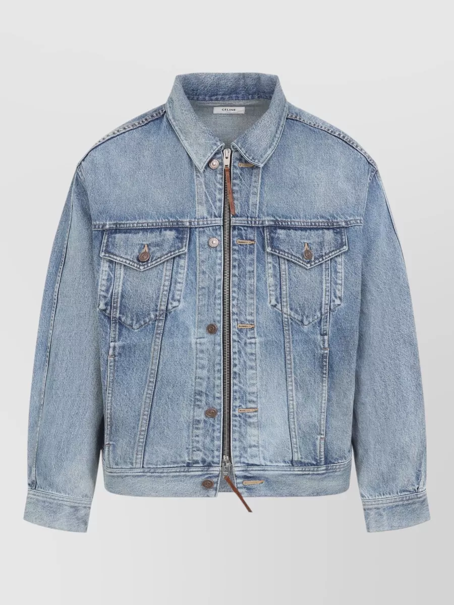 Celine denim oversized trucker jacket