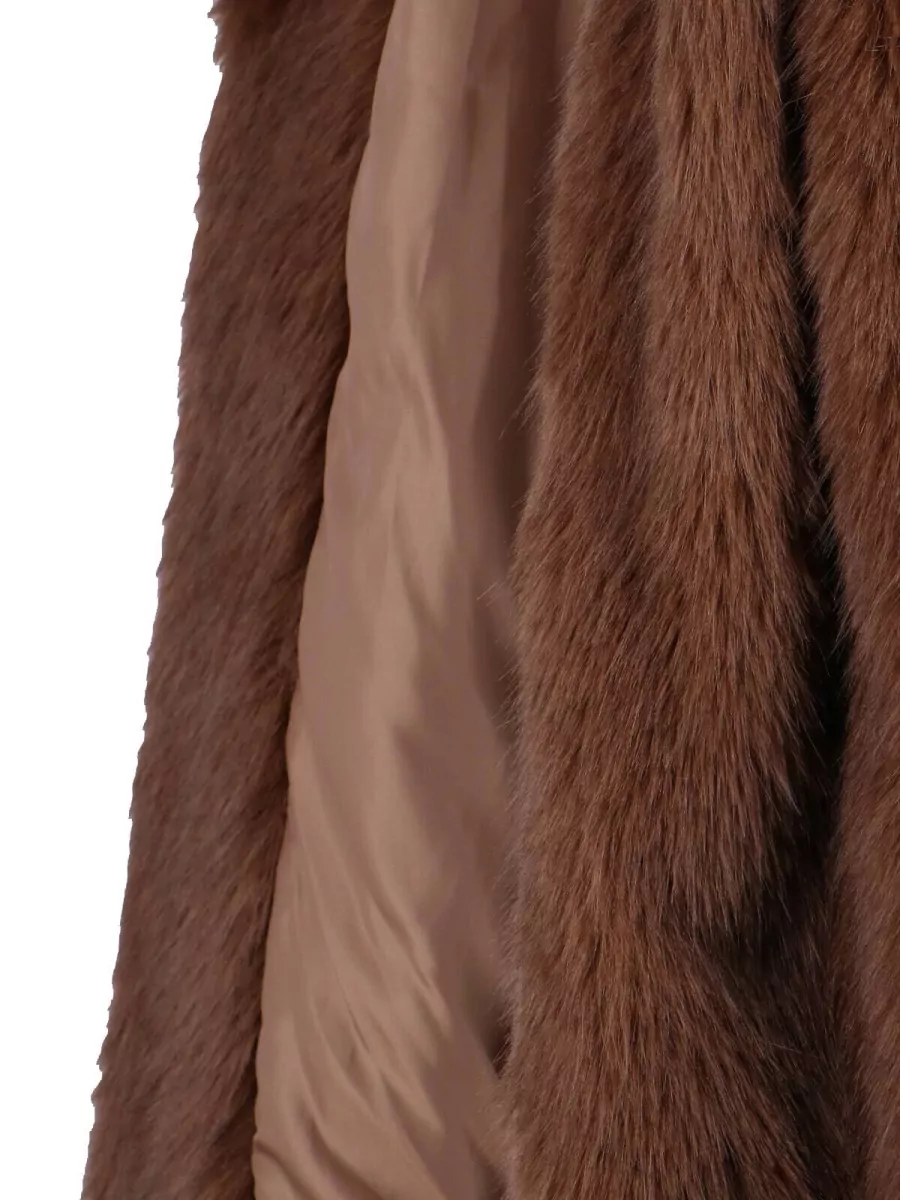 The Frankie Shop Faux Fur Robe Coat