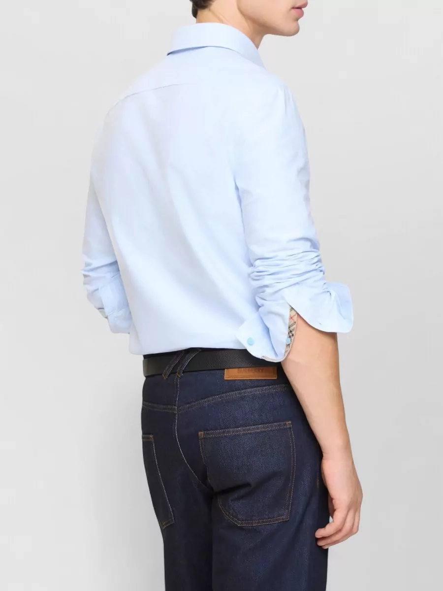 Burberry Oxford Shirt Button Down Collar Design