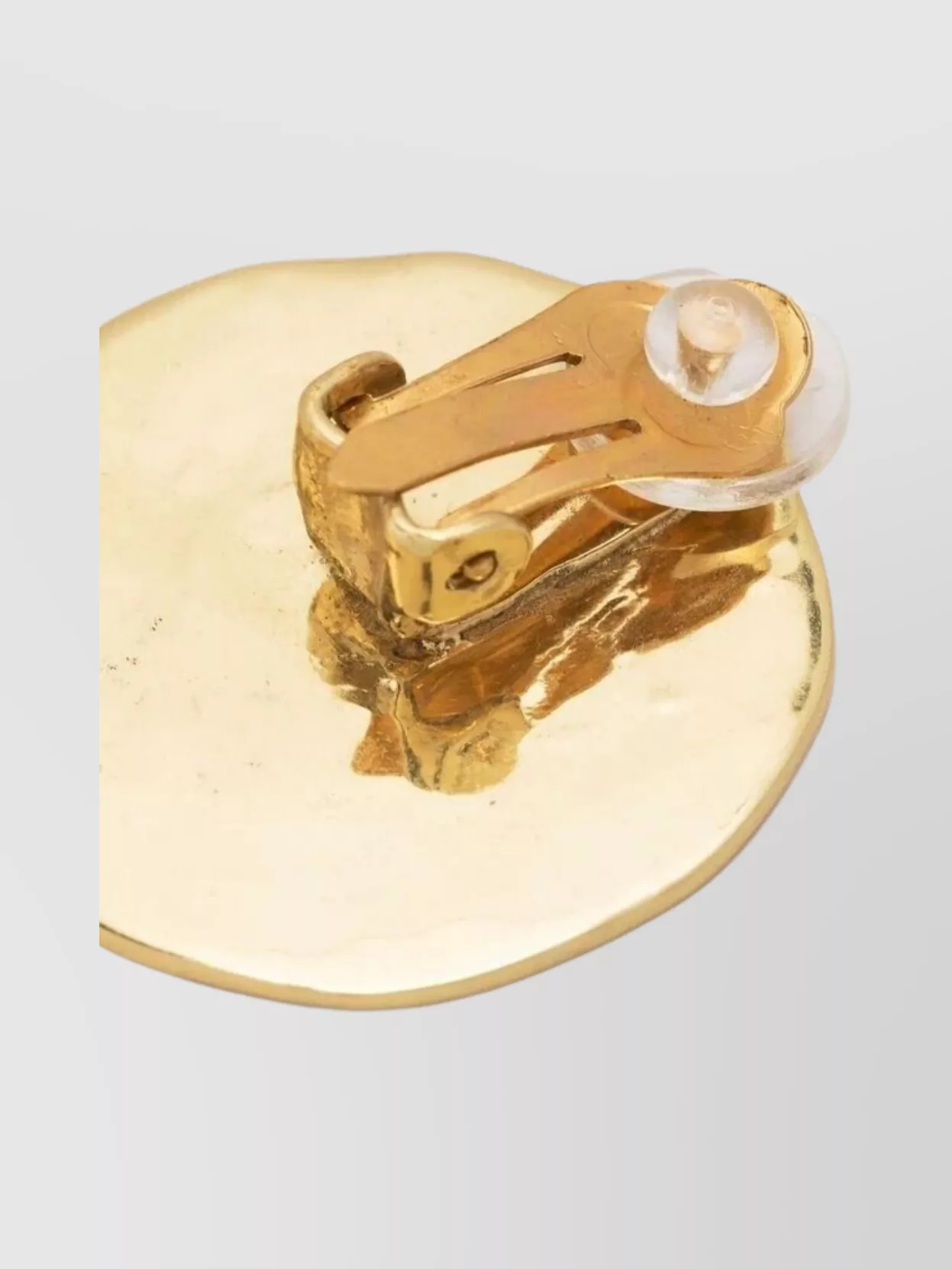Patou Ancient Coin Circular Clip Earrings
