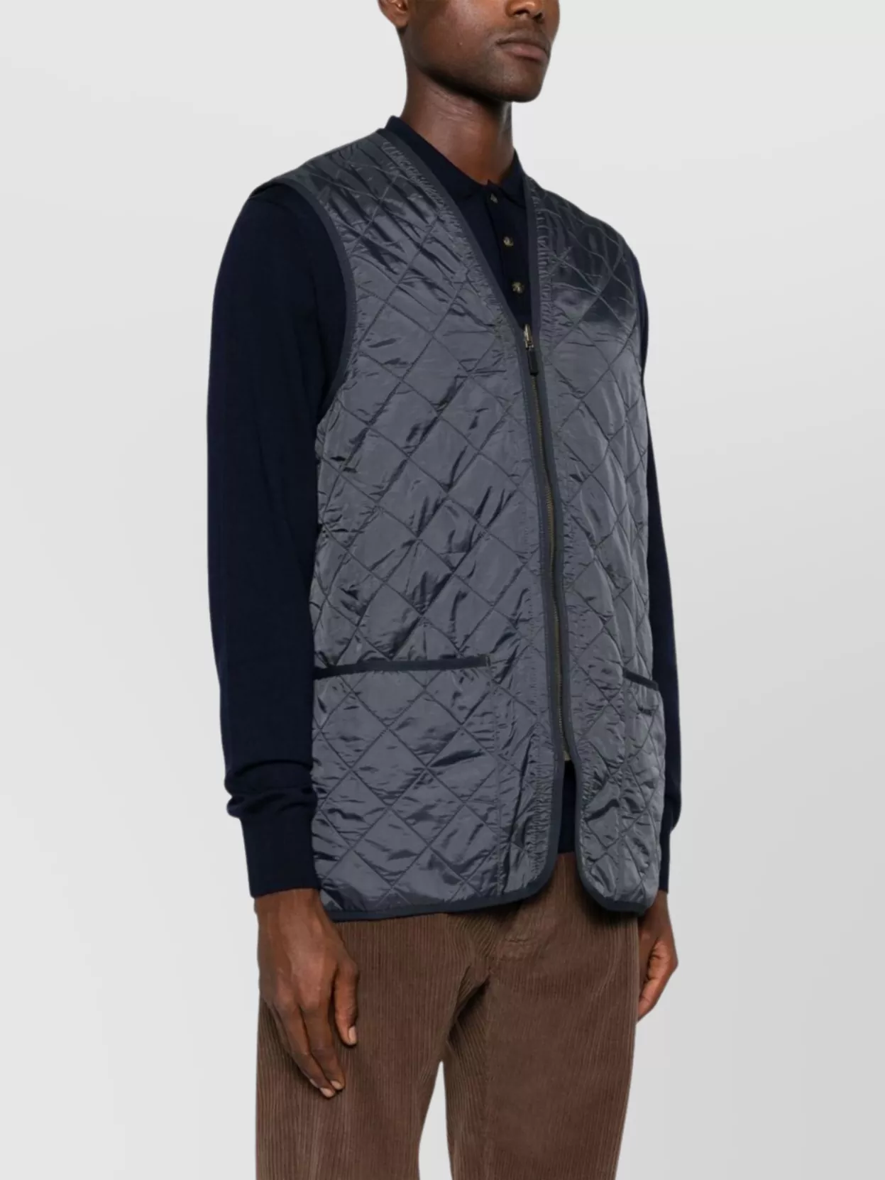 Barbour Quilted Sleeveless Waistcoat Zip