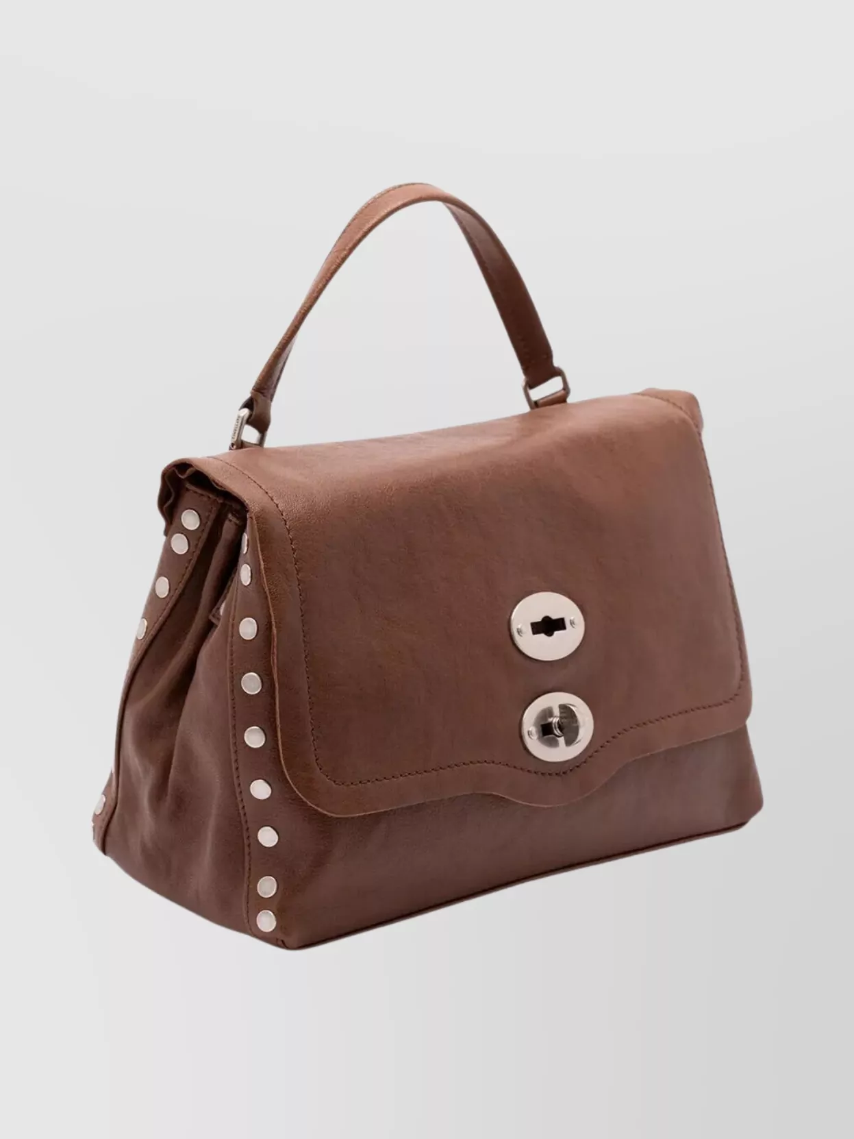 Zanellato Small Hammered Leather Tote Bag