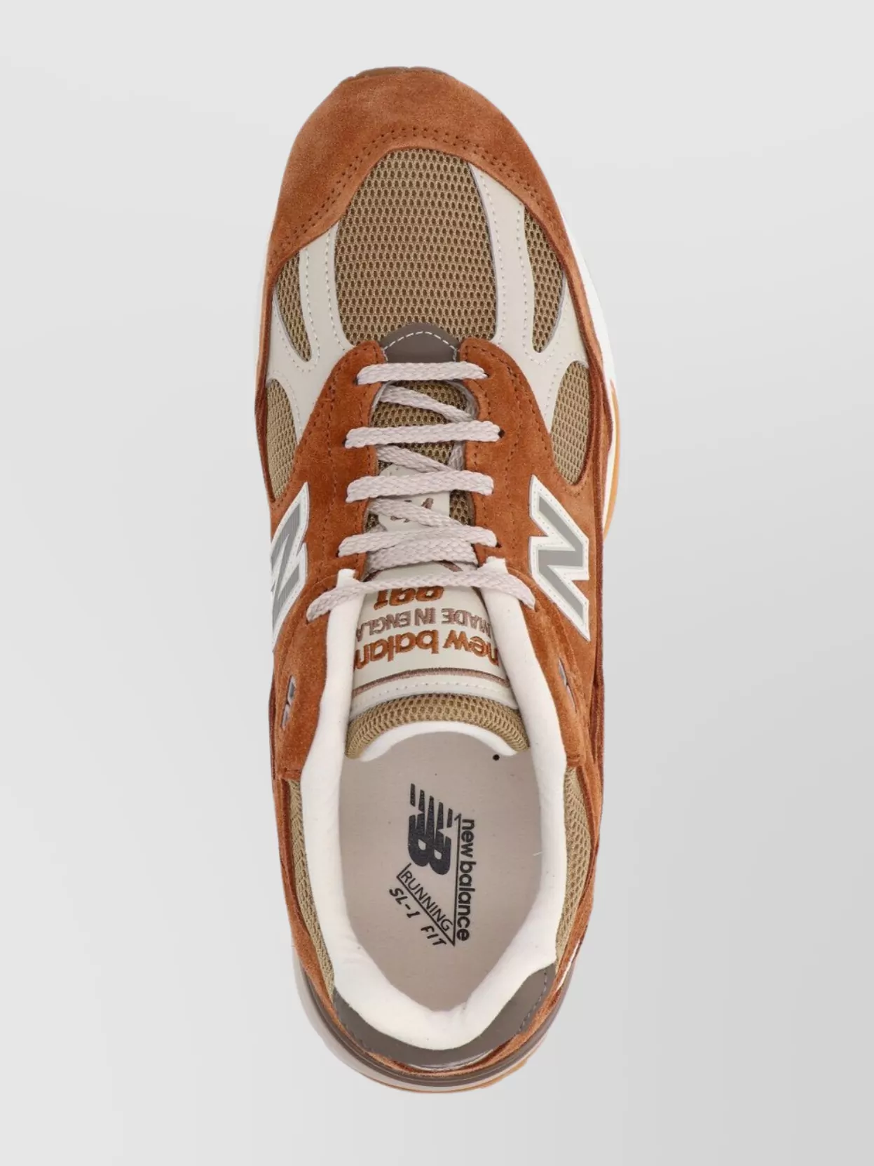 New Balance Casual Sneakers With Mesh And Suede Design