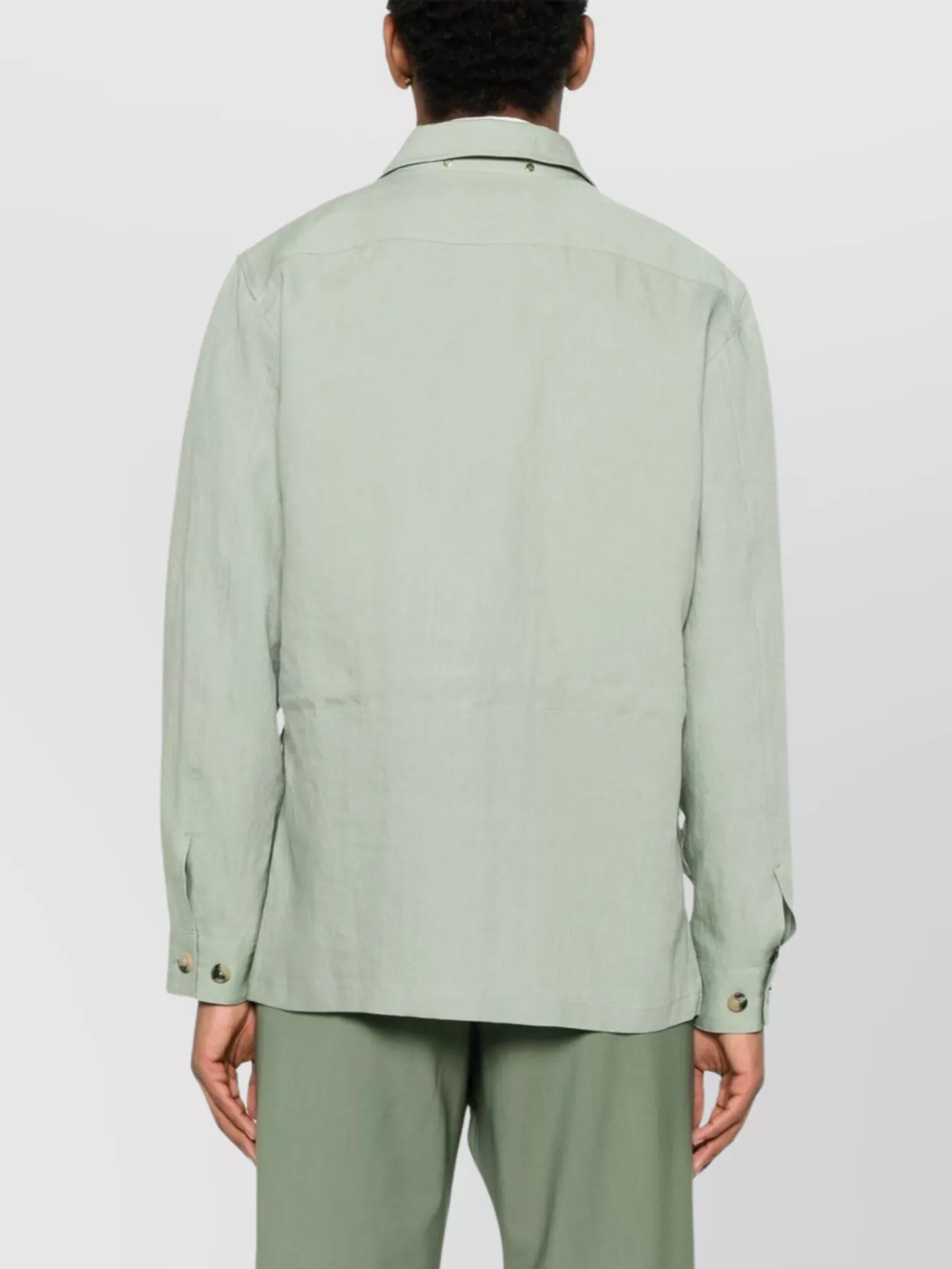 Paul Smith Point Collar Four Flap Pockets Long Sleeves