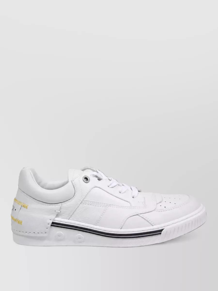 Fendi Leather Low-Top Sneakers