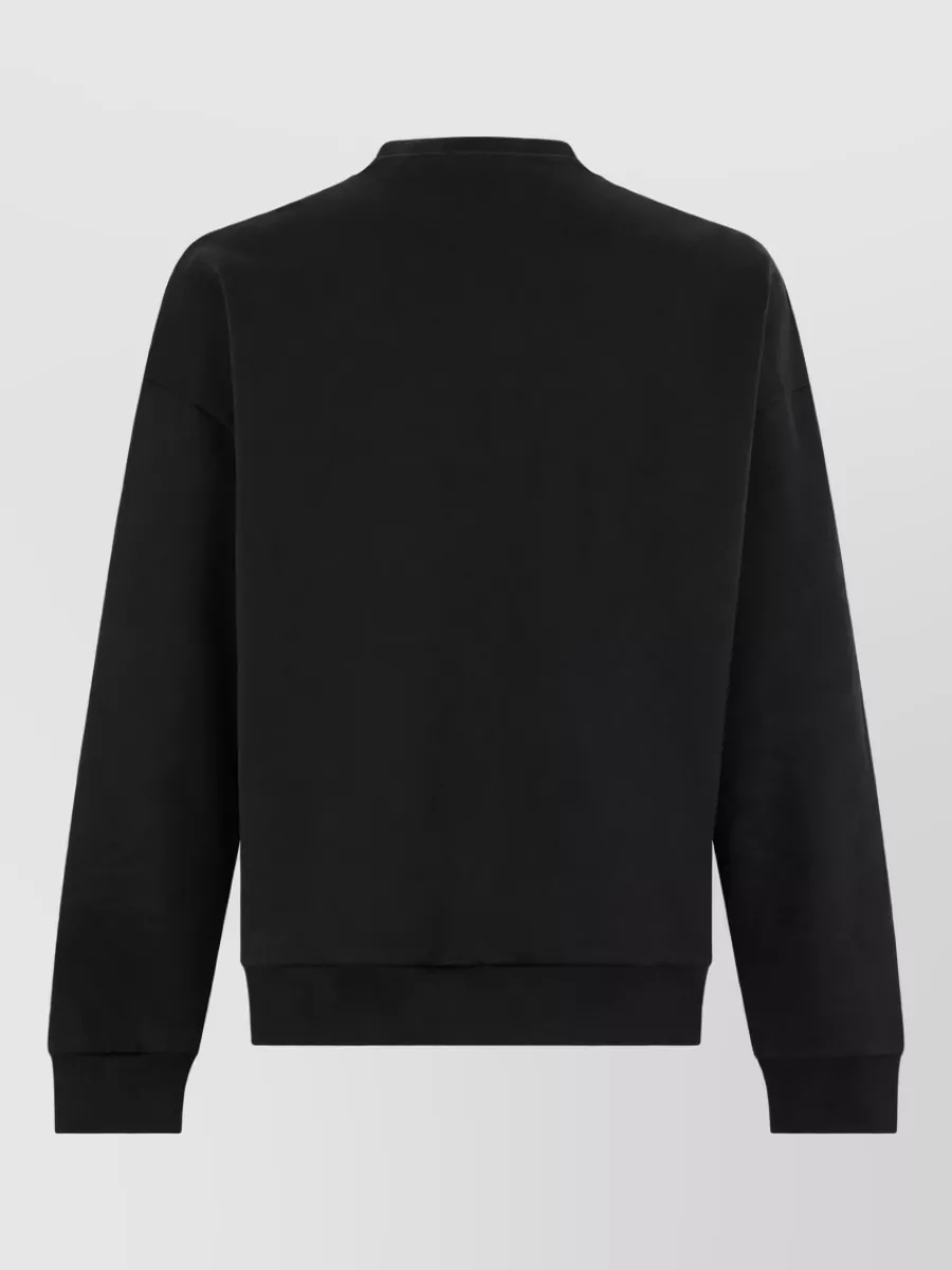 Boss Cotton Logo-Print Sweater
