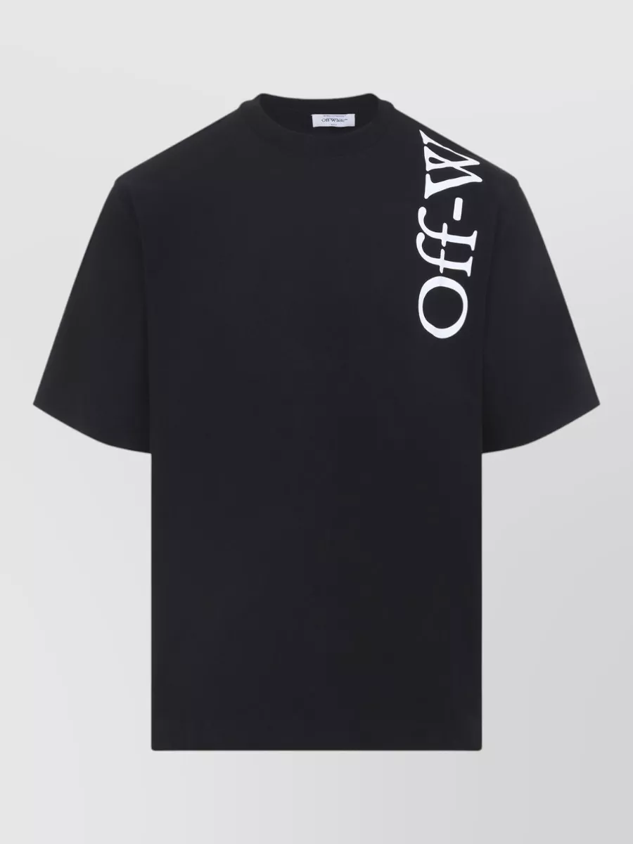 Off-White cotton logo-print short-sleeve t-shirt