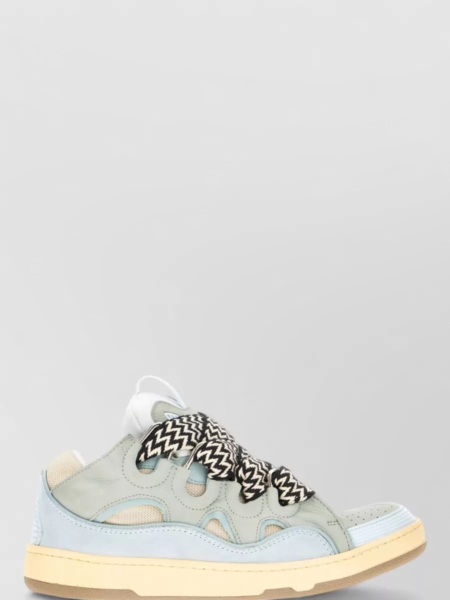Lanvin Leather Low-Top Sneakers