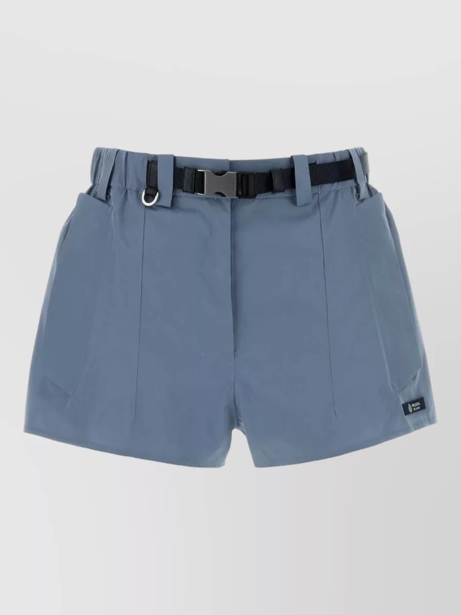Prada technical canvas shorts