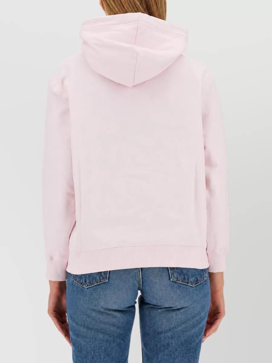 Lanvin Logo Embroidered Cotton Sweatshirt
