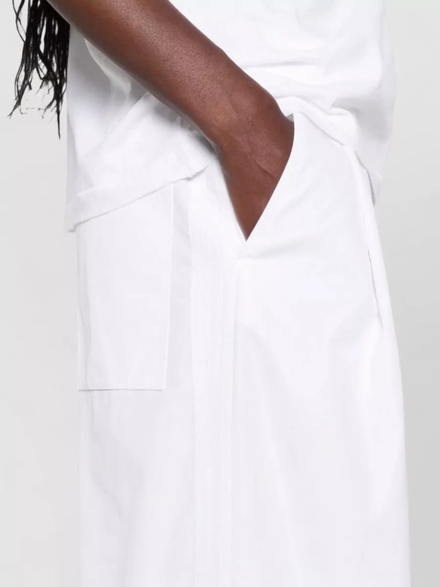 Jacquemus Cotton Pleated Wide-Leg Bermuda Shorts