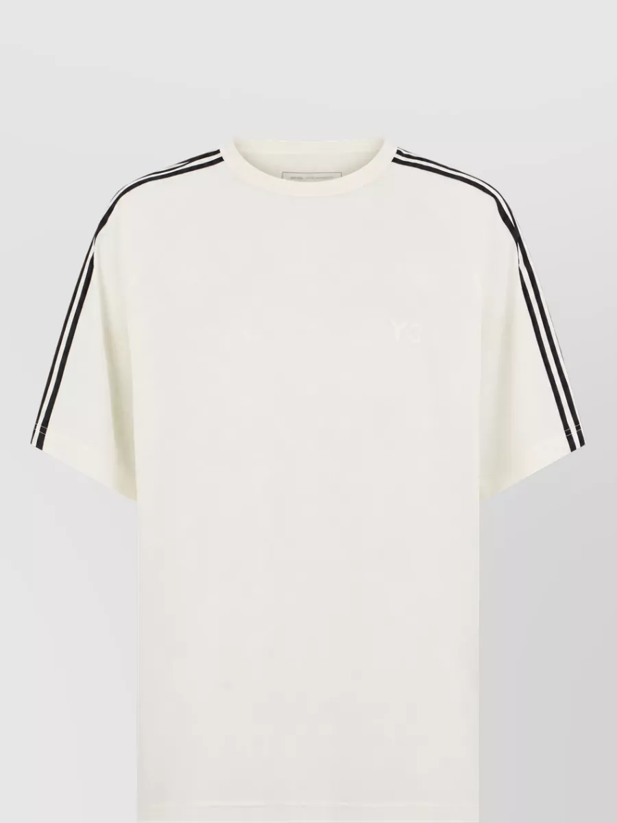 Adidas Y3 cotton short-sleeve loose-fit t-shirt