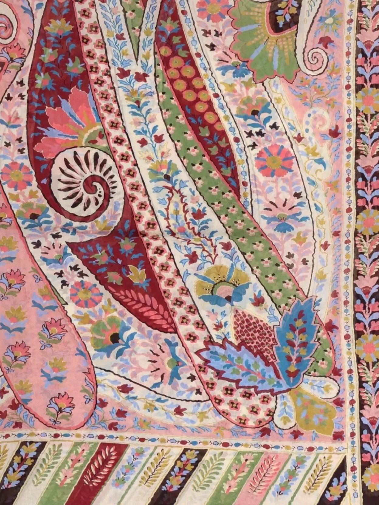 Etro Bohemian Print Silk Scarf