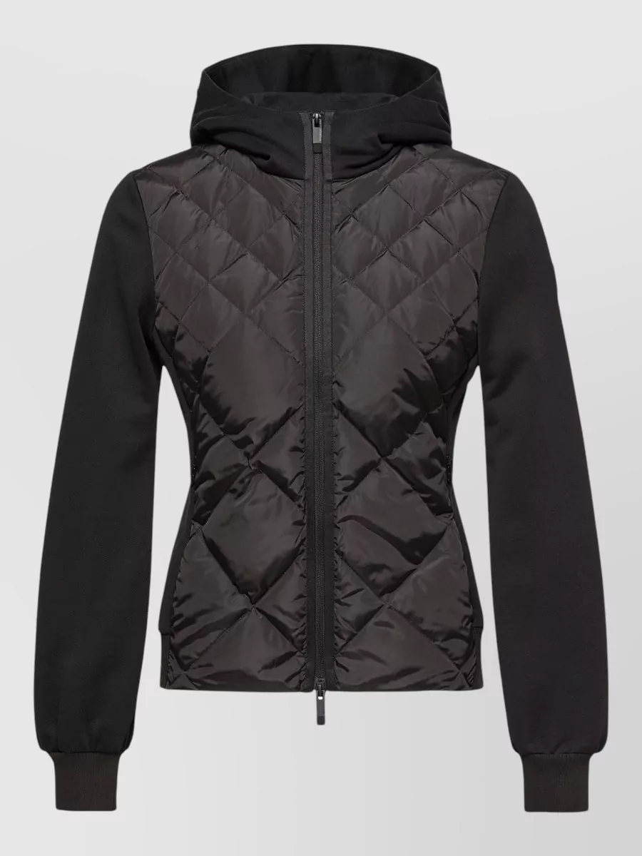 Moncler cotton hooded puffer jacket