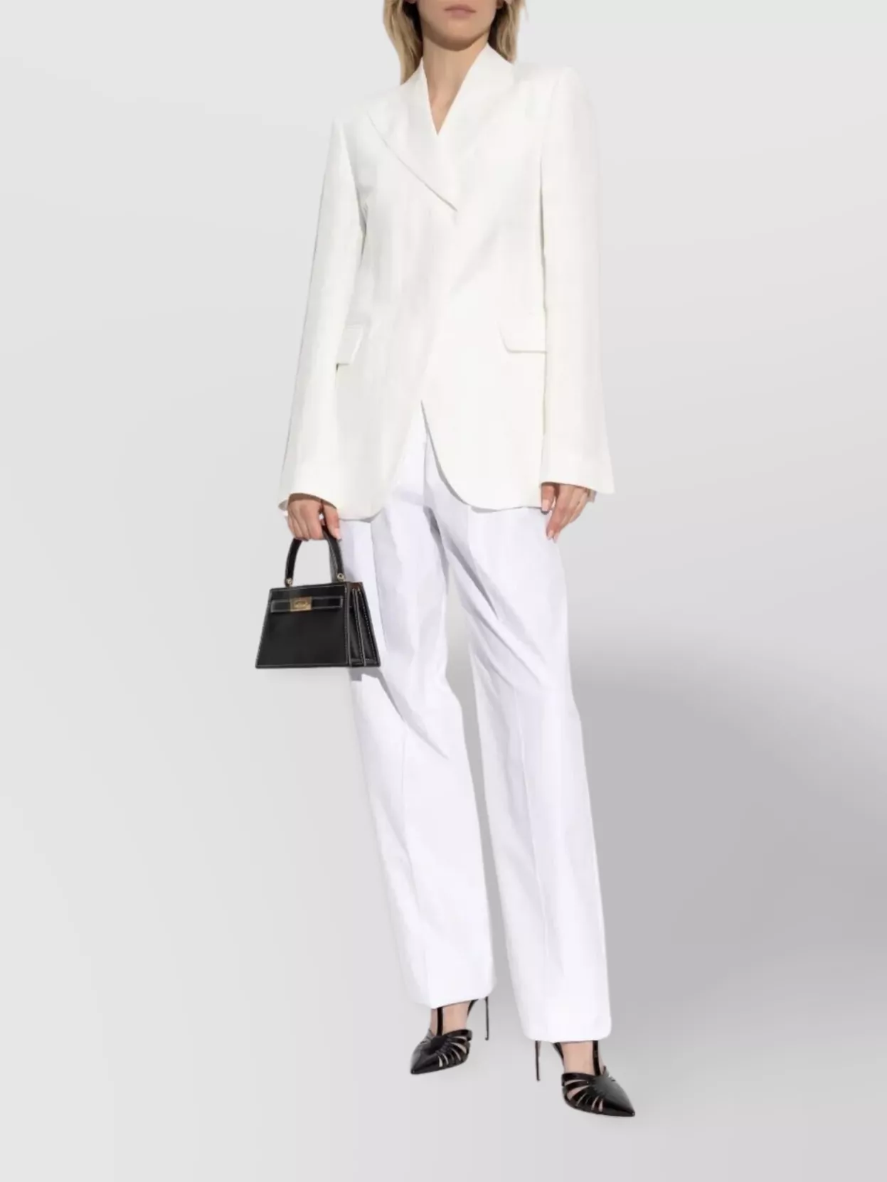 Sportmax Cotton Trousers Pleated Design