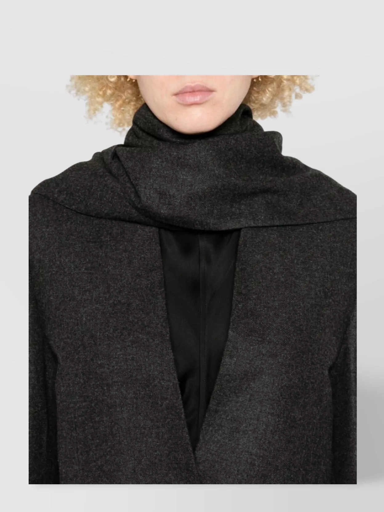 Totême Tailored Blazer Jacket Scarf