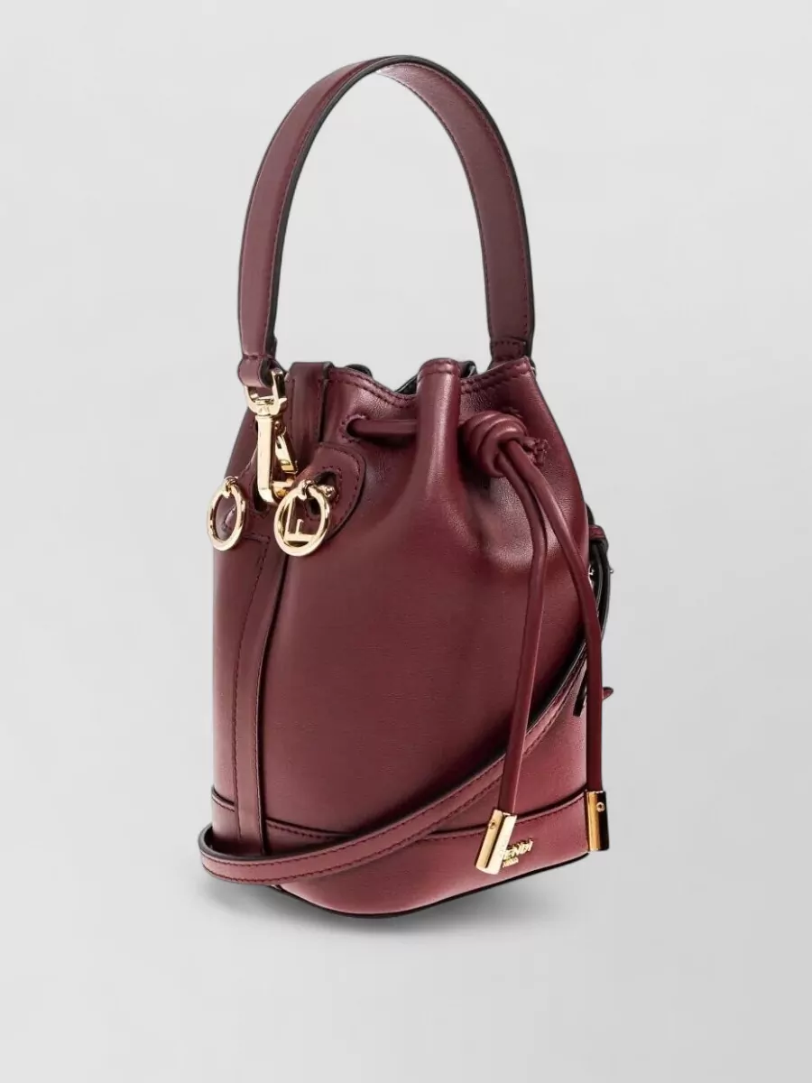Fendi Mon Tresor Mini Leather Bucket Bag
