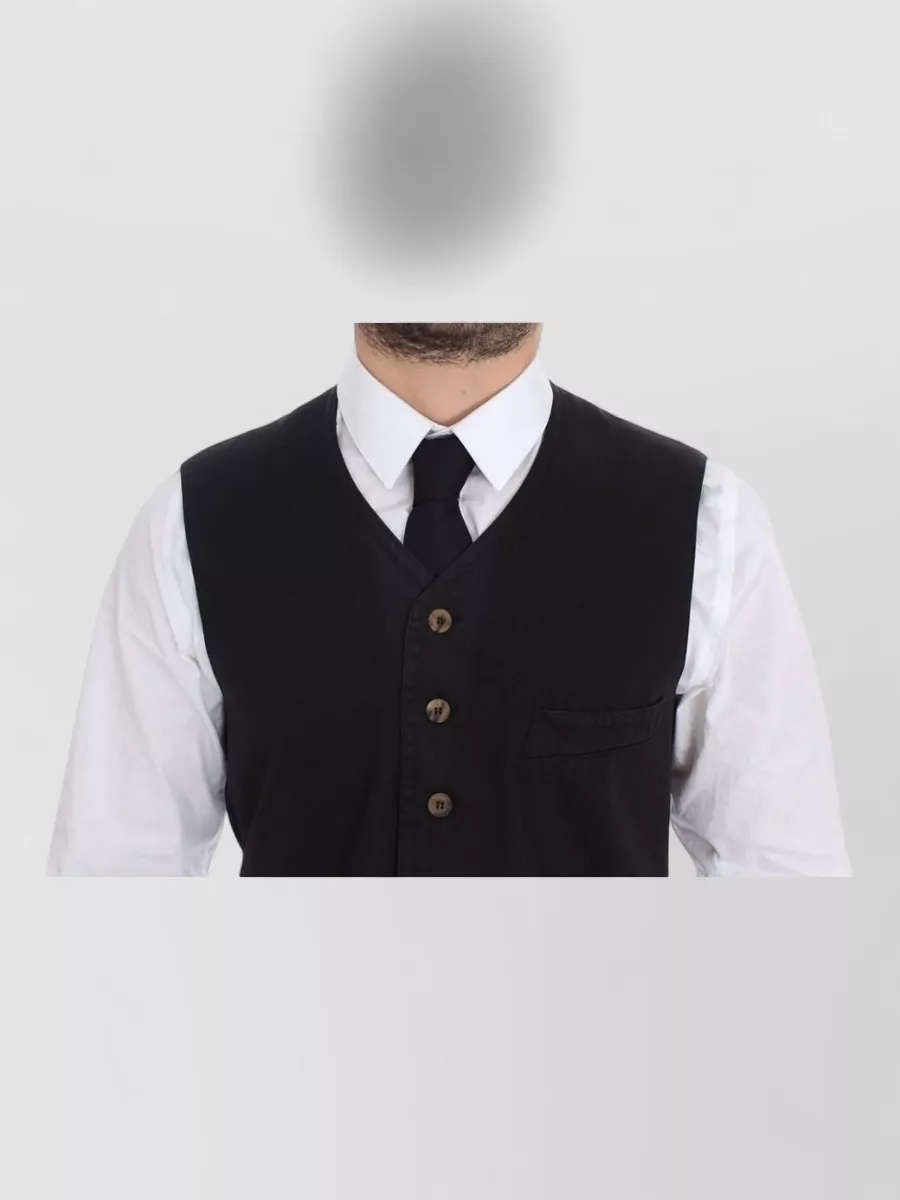 Dolce&Gabbana V-Neck Sleeveless Waistcoat