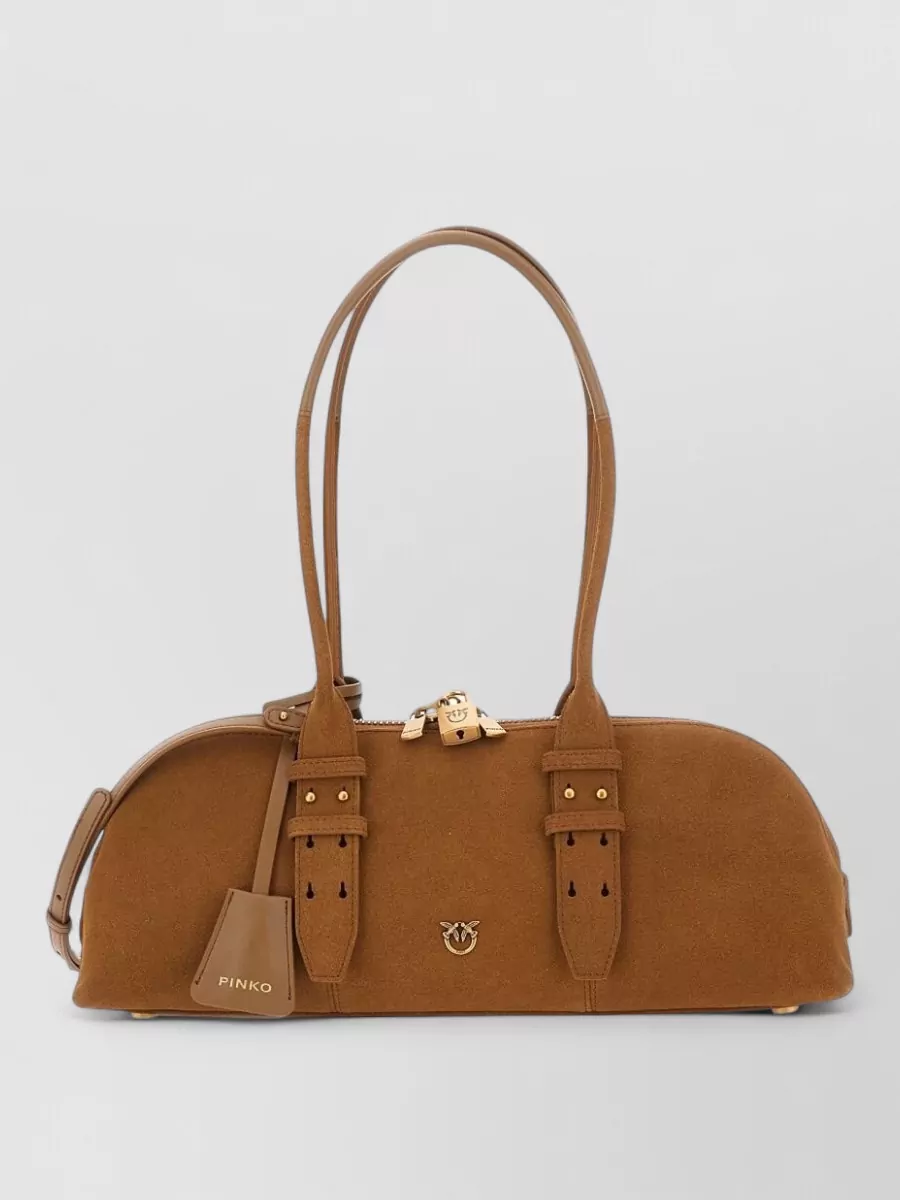 Pinko love bag leather shoulder bag